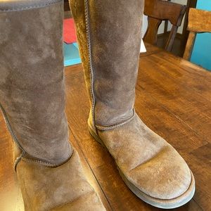 Tall Chestnut Ugg Boots